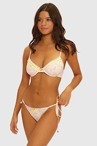 Beach Bunny Daisy Balconette Bikini Top