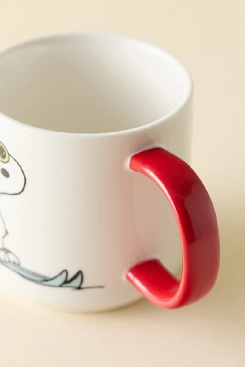 Magpie X Peanuts UO Exclusive Snoopy Ski Ceramic Mug