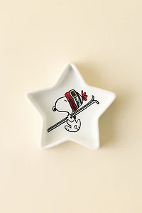 Magpie X Peanuts UO Exclusive Snoopy Ski Ceramic Trinket Dish