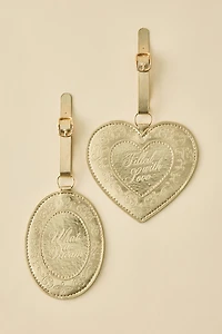 ban.do Locket Shaped Luggage Tag Set