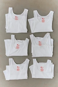 Hanes Cotton Tank Top 6-Pack