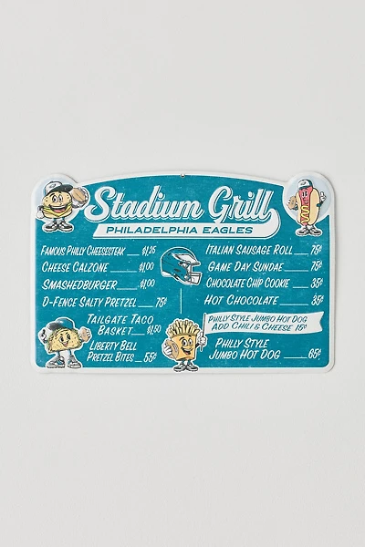 NFL Philadelphia Eagles Stadium Grill Metal Wall Sign