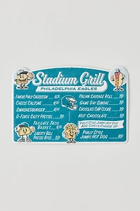 NFL Philadelphia Eagles Stadium Grill Metal Wall Sign