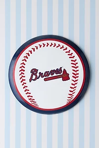 MLB Atlanta Braves Button Wall Sign