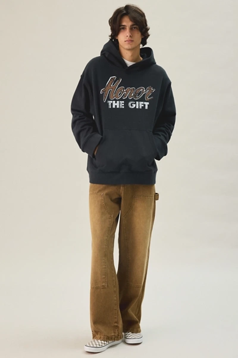 Honor The Gift Heart & Pride Graphic Hoodie Sweatshirt