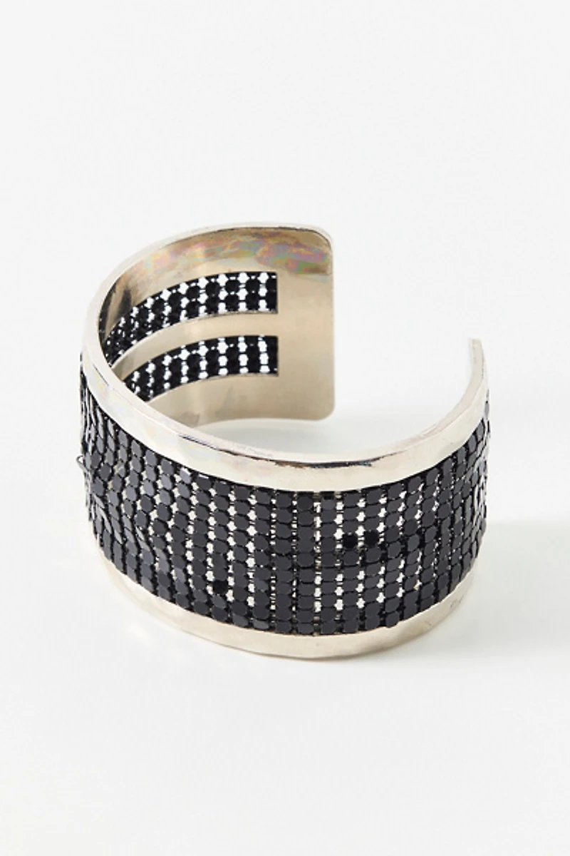 Midnight Disco Metal Cuff Bracelet