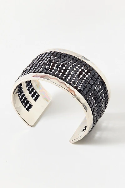 Midnight Disco Metal Cuff Bracelet