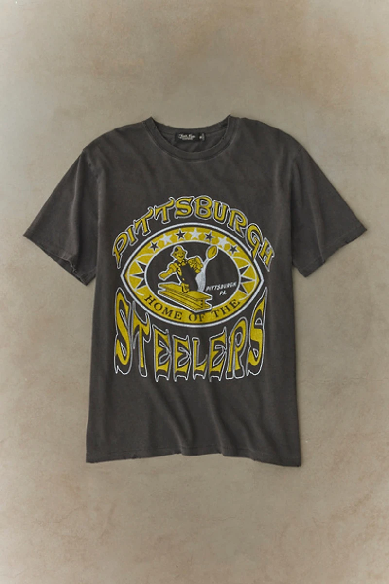 NFL Pittsburgh Steelers Retro Team Logo Graphic Tee