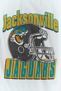 NFL Jacksonville Jaguars Throwback Helmet Graphic Tee