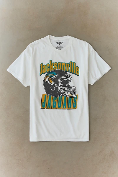 NFL Jacksonville Jaguars Throwback Helmet Graphic Tee
