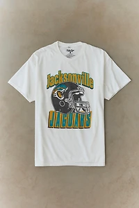 NFL Jacksonville Jaguars Throwback Helmet Graphic Tee