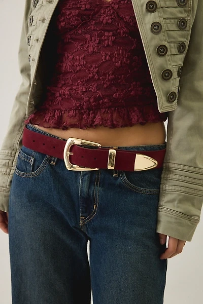 BDG Everyday Western Suede Belt