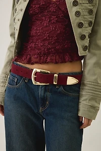 BDG Everyday Western Suede Belt