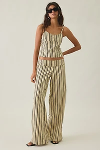 Motel Moirin Striped Scoop Neck Tank Top