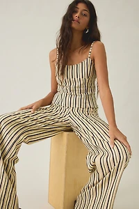 Motel Moirin Striped Scoop Neck Tank Top