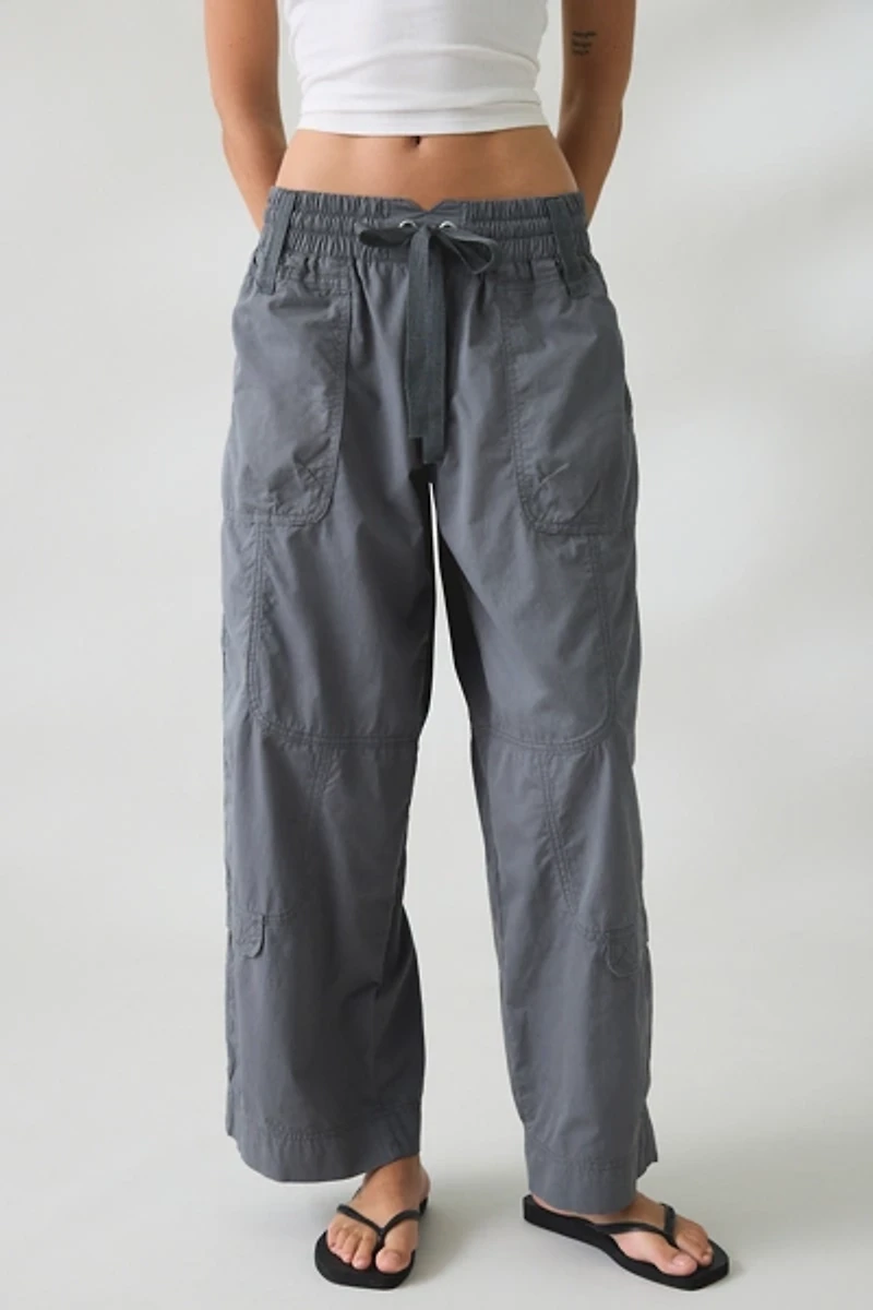 Lioness Fever Low-Rise Baggy Cargo Pants