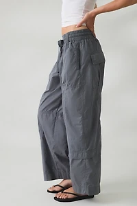 Lioness Fever Low-Rise Baggy Cargo Pants