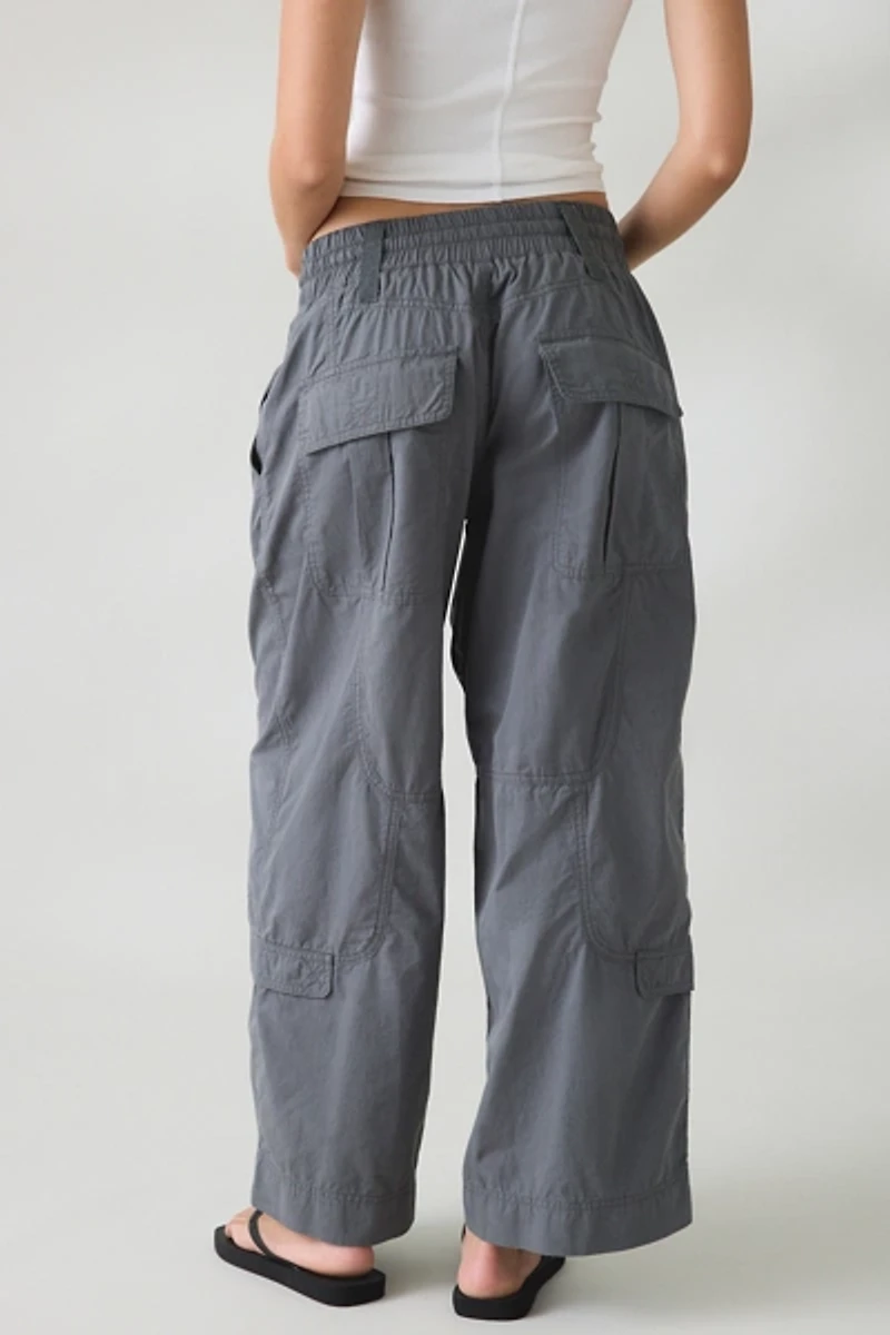 Lioness Fever Low-Rise Baggy Cargo Pants