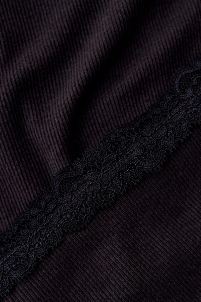 BDG Lila Lace Trim Cami