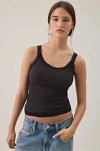 BDG Lila Lace Trim Cami