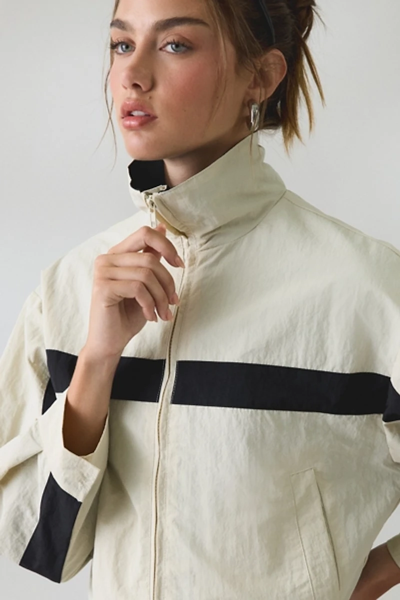 Lioness Essential Zip-Up Windbreaker Jacket
