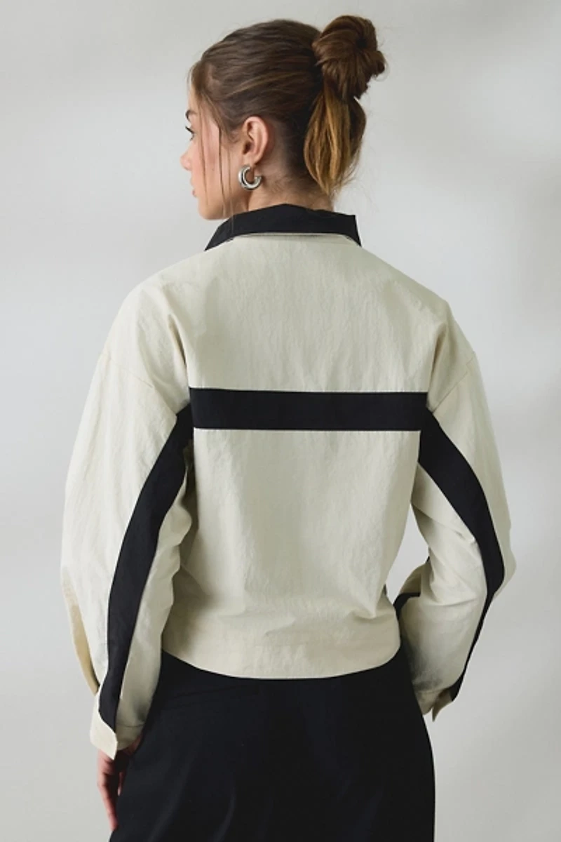 Lioness Essential Zip-Up Windbreaker Jacket