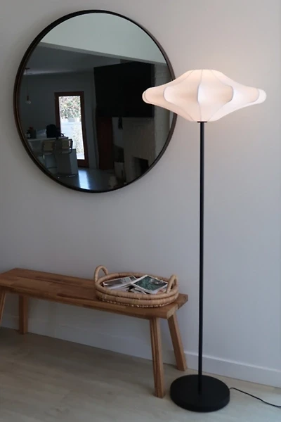 Brightech Atlas LED Resin Shade Floor Lamp