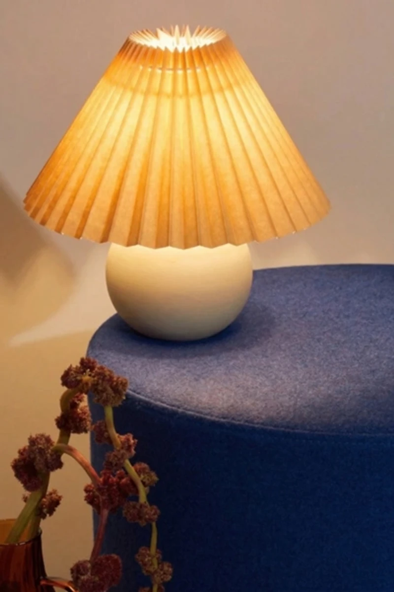 Brightech Serena LED Ceramic Globe Table Lamp