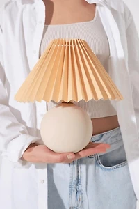 Brightech Serena LED Ceramic Globe Table Lamp