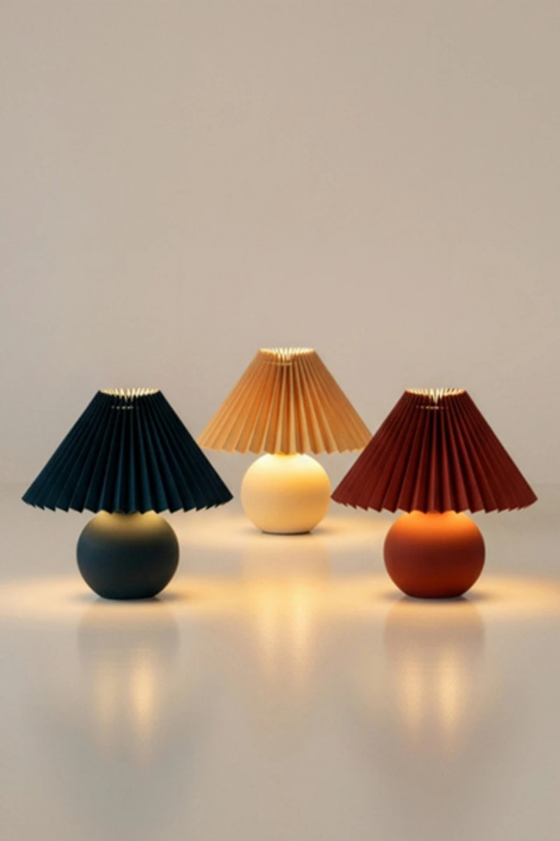 Brightech Serena LED Ceramic Globe Table Lamp