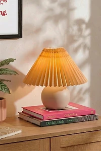Brightech Serena LED Ceramic Globe Table Lamp