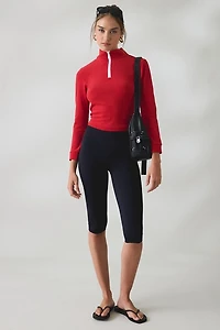 Lioness Mile High Quarter Zip Mock Neck Pullover