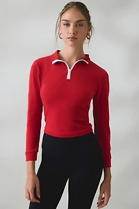 Lioness Mile High Quarter Zip Mock Neck Pullover