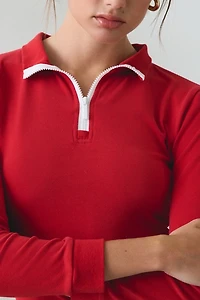 Lioness Mile High Quarter Zip Mock Neck Pullover