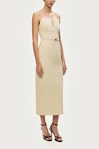Nocturne Strappy Belted Midi Dress