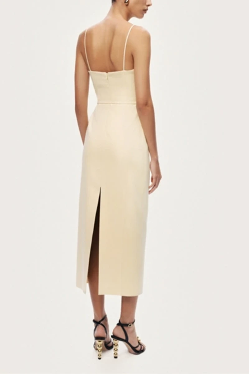Nocturne Strappy Belted Midi Dress