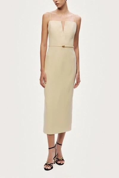 Nocturne Strappy Belted Midi Dress