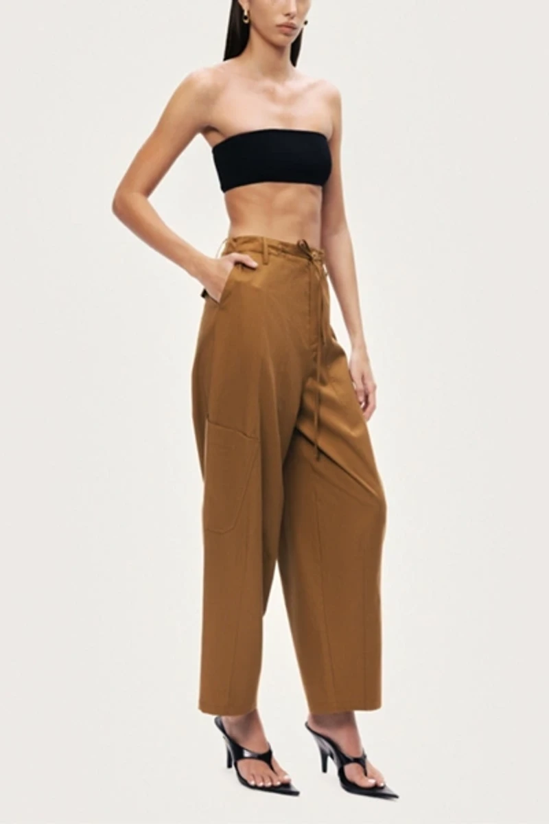 Nocturne High-Waisted Cargo Pocket Pants