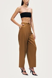 Nocturne High-Waisted Cargo Pocket Pants