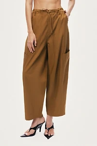 Nocturne High-Waisted Cargo Pocket Pants