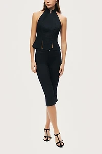 Nocturne Halter Neck Structured Top
