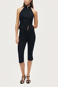 Nocturne Halter Neck Structured Top