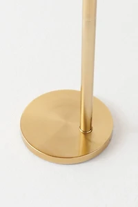 Brightech Lark LED Marble Base Arc Floor Lamp