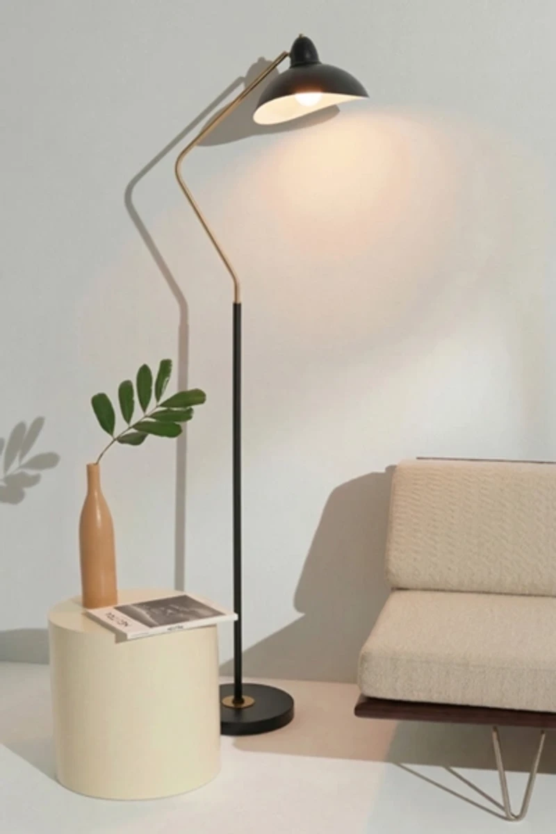 Brightech Swoop LED Arc Floor Lamp