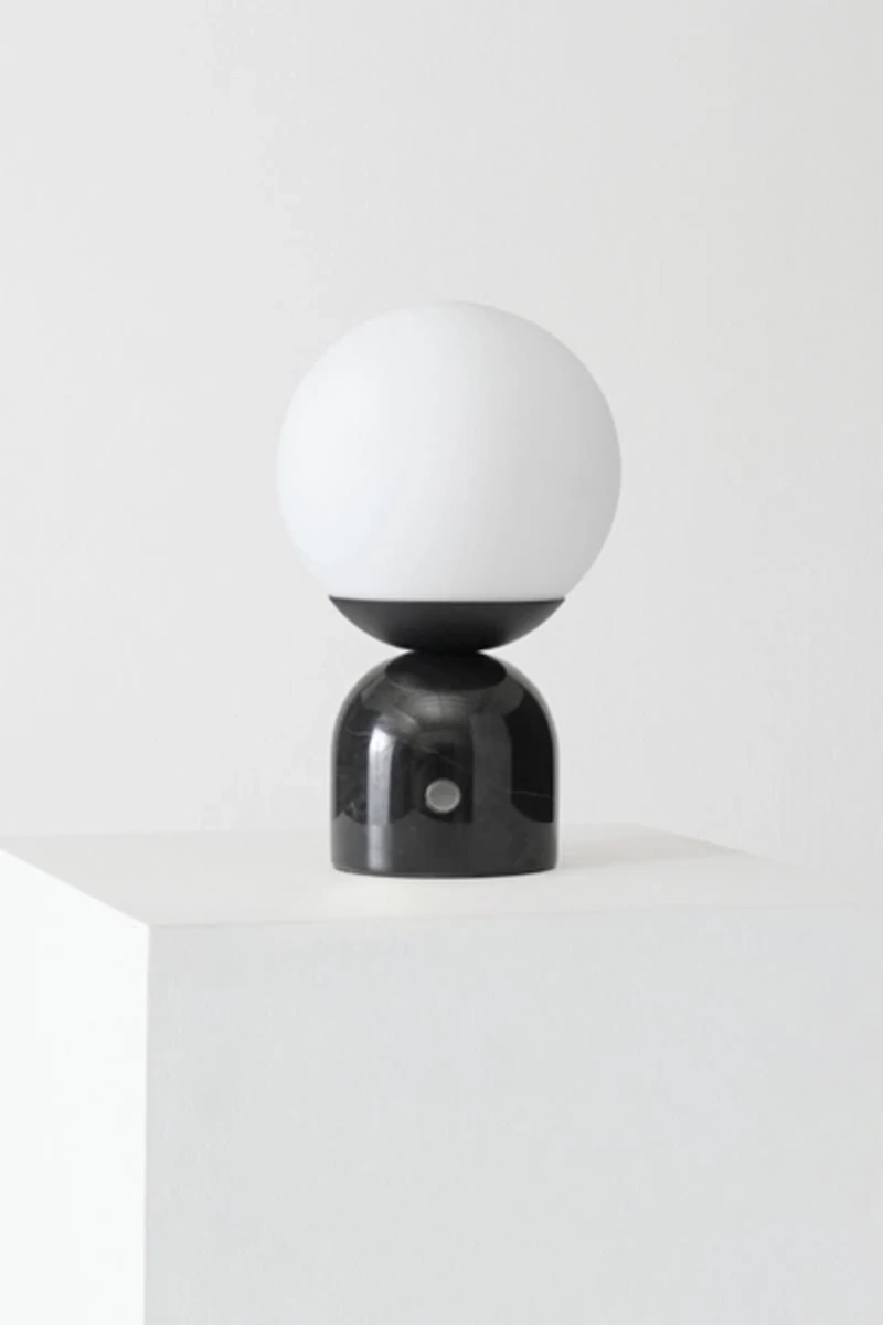 Brightech Mila LED Marble Base Table Lamp