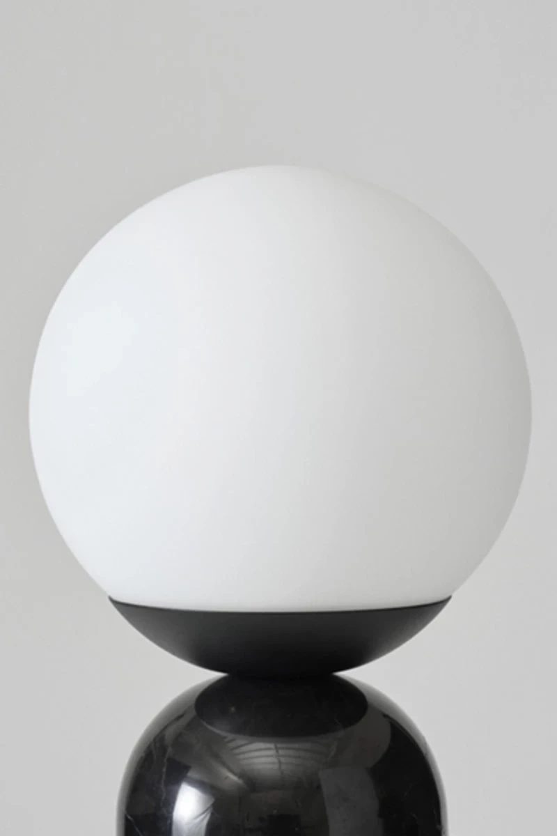 Brightech Mila LED Marble Base Table Lamp