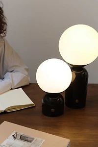 Brightech Mila LED Marble Base Table Lamp