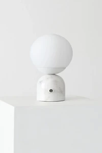 Brightech Mila LED Marble Base Table Lamp
