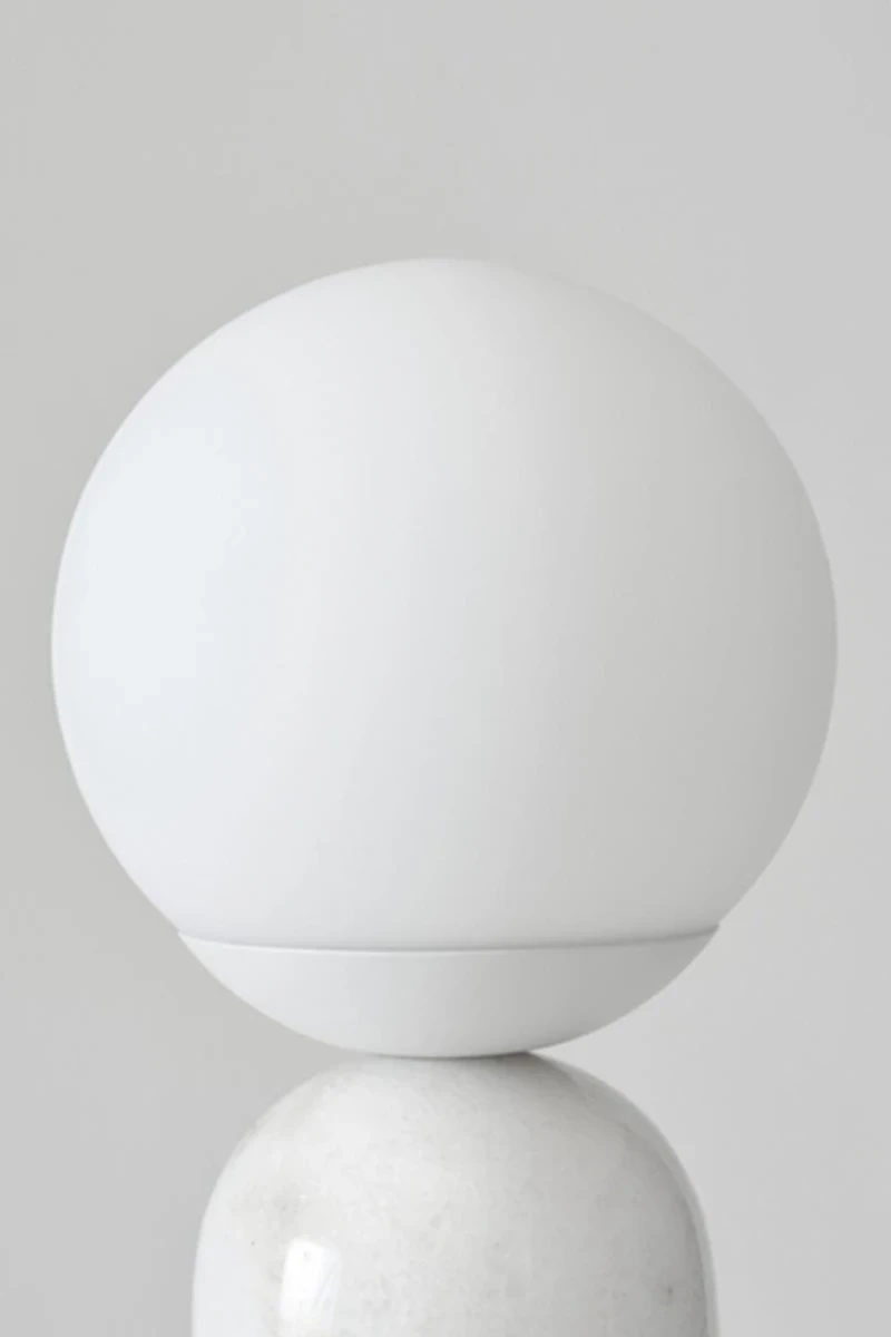 Brightech Mila LED Marble Base Table Lamp