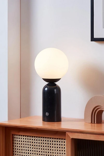 Brightech Mila Tall LED Marble Base Table Lamp